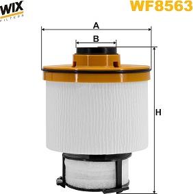 WIX Filters WF8563 - Filtro carburante autozon.pro