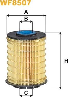 WIX Filters WF8507 - Filtro carburante autozon.pro