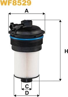 WIX Filters WF8529 - Filtro carburante autozon.pro