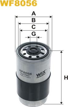 WIX Filters WF8056 - Filtro carburante autozon.pro