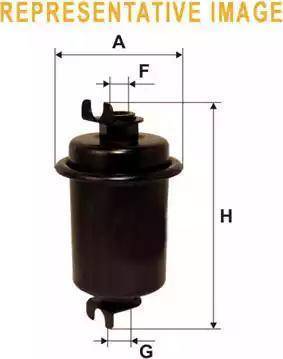 WIX Filters WF8077 - Filtro carburante autozon.pro