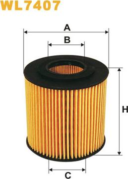 WIX Filters WL7407 - Filtro olio autozon.pro