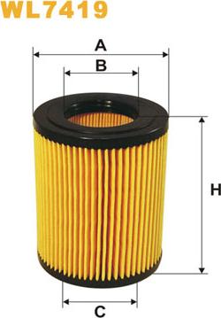 WIX Filters WL7419 - Filtro olio autozon.pro