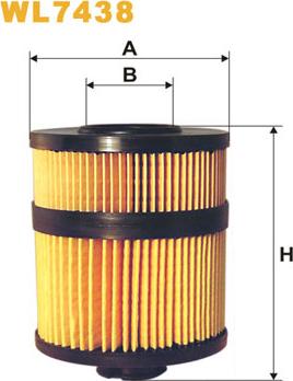 WIX Filters WL7438 - Filtro olio autozon.pro