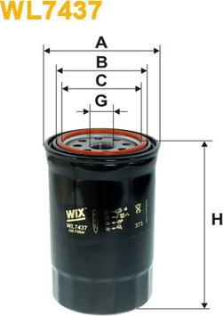 WIX Filters WL7437 - Filtro olio autozon.pro