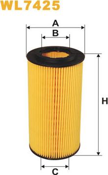 WIX Filters WL7425 - Filtro olio autozon.pro