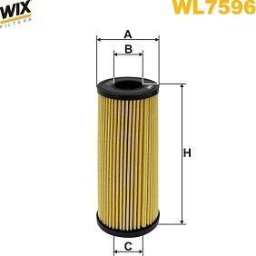 WIX Filters WL7596 - Filtro olio autozon.pro