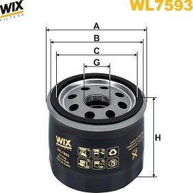 WIX Filters WL7593 - Filtro olio autozon.pro