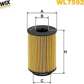 WIX Filters WL7592 - Filtro olio autozon.pro