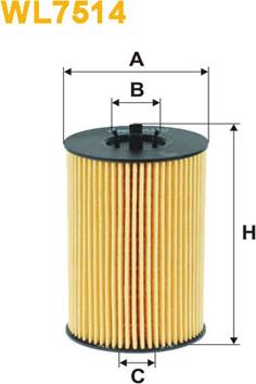 WIX Filters WL7514 - Filtro olio autozon.pro