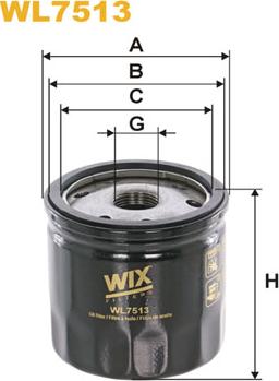 WIX Filters WL7513 - Filtro olio autozon.pro