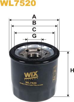 WIX Filters WL7520 - Filtro olio autozon.pro