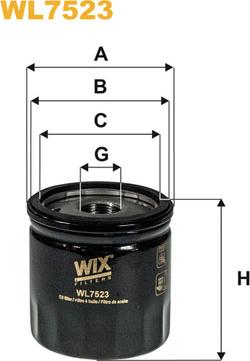 WIX Filters WL7523 - Filtro olio autozon.pro