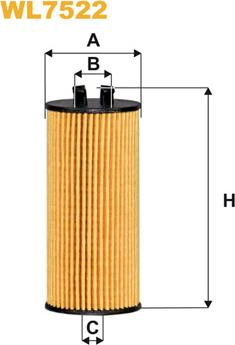 WIX Filters WL7522 - Filtro olio autozon.pro