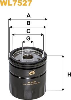 WIX Filters WL7527 - Filtro olio autozon.pro