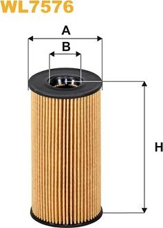 WIX Filters WL7576 - Filtro olio autozon.pro