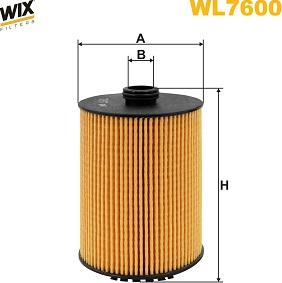 WIX Filters WL7600 - Filtro olio autozon.pro