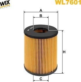 WIX Filters WL7601 - Filtro olio autozon.pro