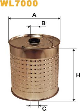 WIX Filters WL7000 - Filtro olio autozon.pro