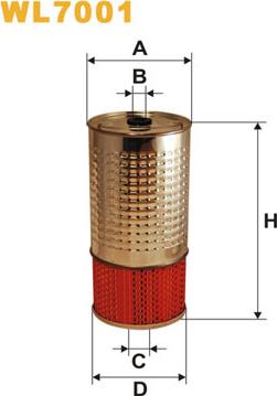 WIX Filters WL7001 - Filtro olio autozon.pro