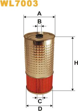 WIX Filters WL7003 - Filtro olio autozon.pro