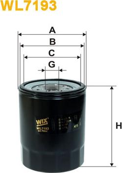 WIX Filters WL7193 - Filtro olio autozon.pro