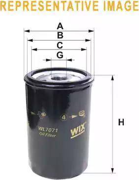 WIX Filters WL7139 - Filtro olio autozon.pro