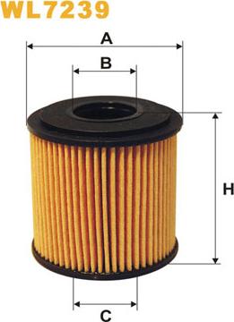 WIX Filters WL7239 - Filtro olio autozon.pro