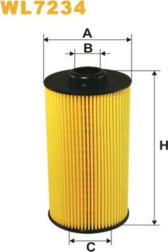 WIX Filters WL7234 - Filtro olio autozon.pro