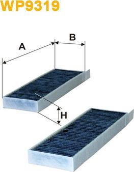 WIX Filters WP9319 - Filtro, Aria abitacolo autozon.pro