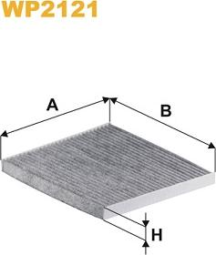 WIX Filters WP2121 - Filtro, Aria abitacolo autozon.pro