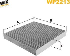 WIX Filters WP2213 - Filtro, Aria abitacolo autozon.pro