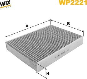 WIX Filters WP2221 - Filtro, Aria abitacolo autozon.pro