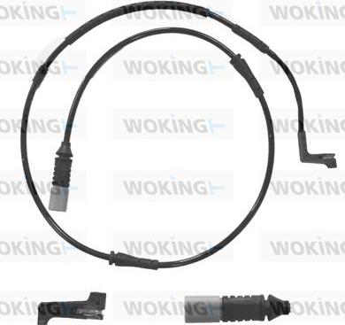 Woking 001155 - Contatto segnalazione, Usura past. freno / mat. d'attrito autozon.pro