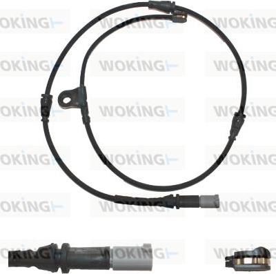 Woking 001135 - Contatto segnalazione, Usura past. freno / mat. d'attrito autozon.pro