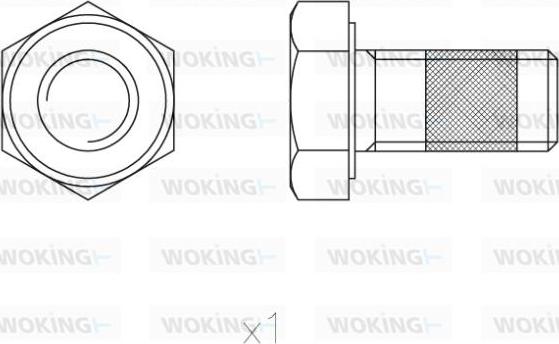 Woking ACA8521.00 - Kit accessori, Pastiglia freno autozon.pro