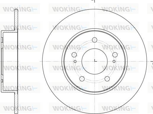 Woking D6909.00 - Discofreno autozon.pro