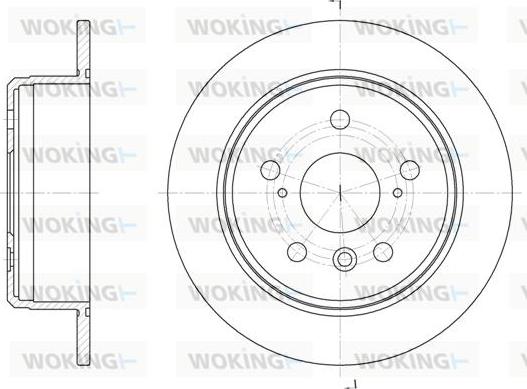 Woking D6904.00 - Discofreno autozon.pro