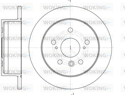 Woking D6908.00 - Discofreno autozon.pro