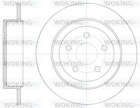 Woking D6902.00 - Discofreno autozon.pro