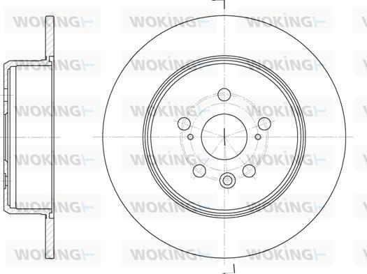 Woking D6915.00 - Discofreno autozon.pro