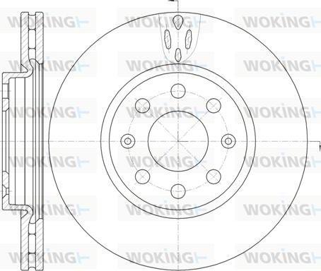 Woking D6981.10 - Discofreno autozon.pro