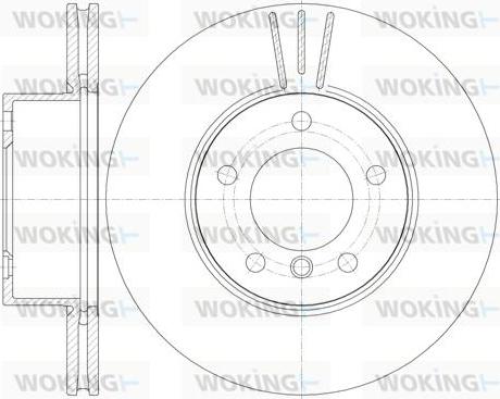 Woking D6974.10 - Discofreno autozon.pro