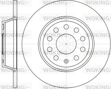 Woking D6973.00 - Discofreno autozon.pro