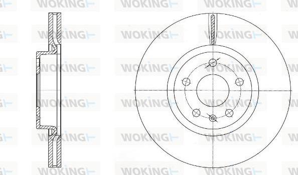 Woking D6972.10 - Discofreno autozon.pro