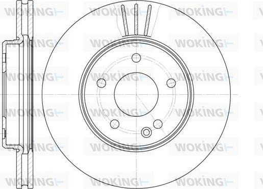 Woking D6495.10 - Discofreno autozon.pro