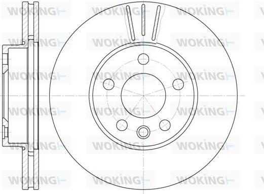 Woking D6496.10 - Discofreno autozon.pro