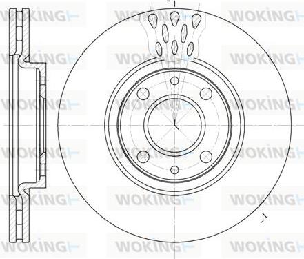 Woking D6443.10 - Discofreno autozon.pro