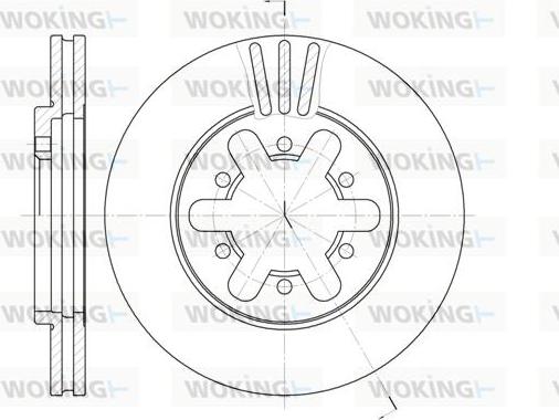 Woking D6450.10 - Discofreno autozon.pro