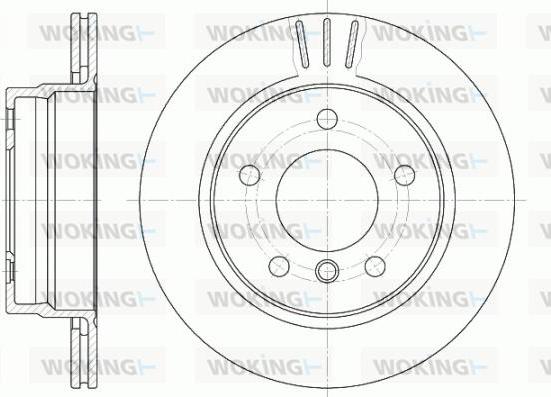 Woking D6458.10 - Discofreno autozon.pro